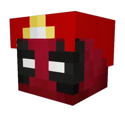 2inchbuscemi Minecraft avatar head, 3D render