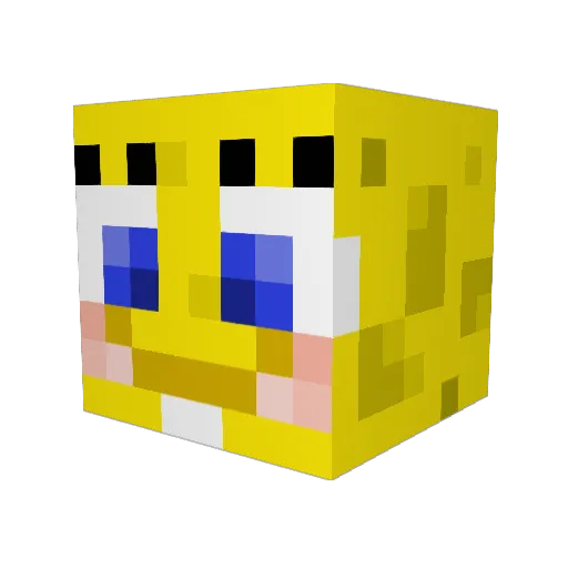 2kilonlahna Minecraft avatar head, 3D render