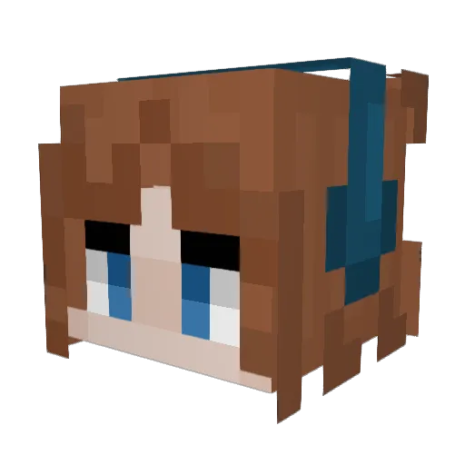2magpie22 Minecraft avatar head, 3D render