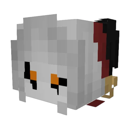 2mimir Minecraft avatar head, 3D render