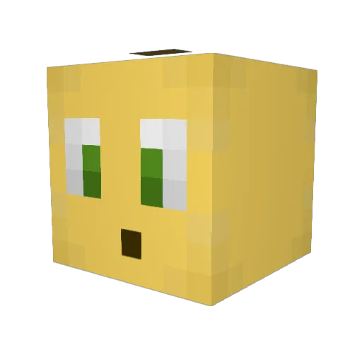 2phonebabyethan Minecraft avatar head, 3D render
