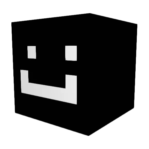 2pls Minecraft avatar head, 3D render