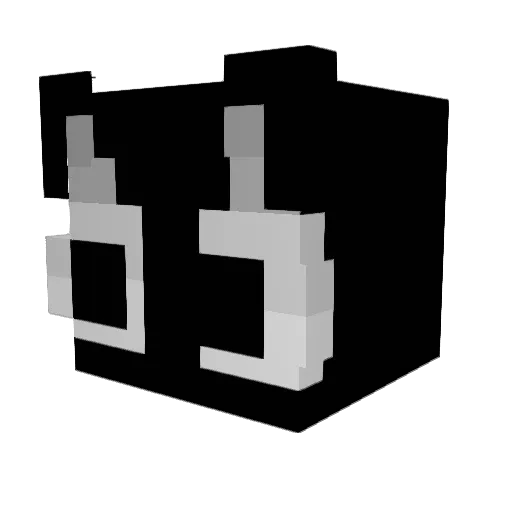 2sebik22 Minecraft avatar head, 3D render