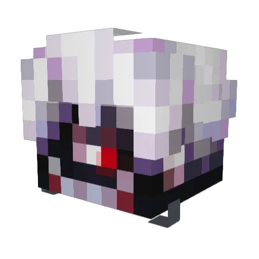 2solidtwan Minecraft avatar head, 3D render