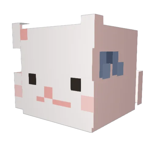 2sun_o Minecraft avatar head, 3D render