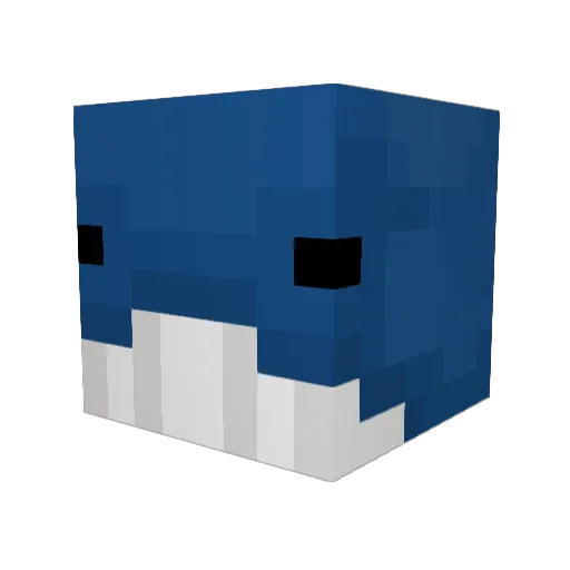 2u4 Minecraft avatar head, 3D render