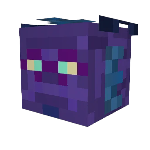 2worlds0 Minecraft avatar head, 3D render
