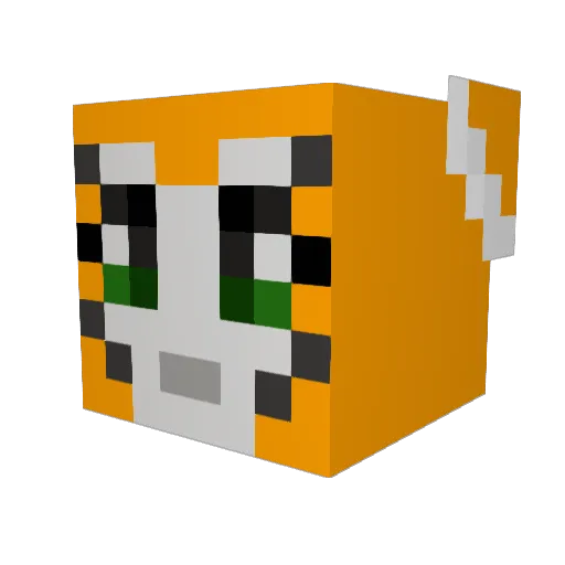 2yankeeboy2 Minecraft avatar head, 3D render