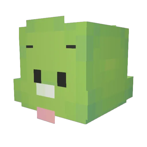 2yeong1 Minecraft avatar head, 3D render