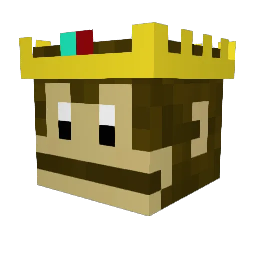 30baseball2003 Minecraft avatar head, 3D render