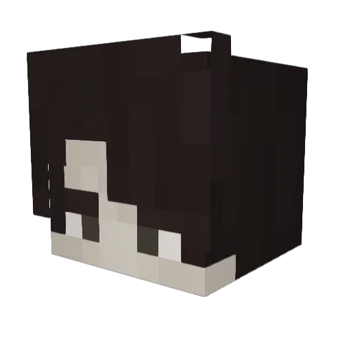 321GirlsGoGames Minecraft avatar head, 3D render