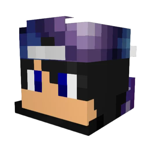 321jacob Minecraft avatar head, 3D render