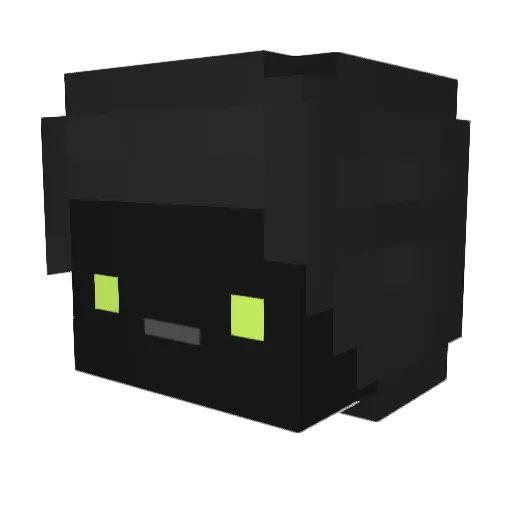 32_Pixels Minecraft avatar head, 3D render