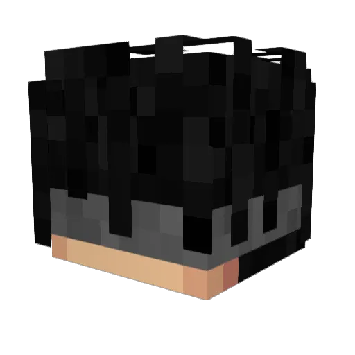 32m Minecraft avatar head, 3D render