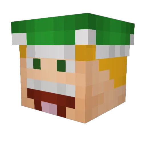 333maddoxtj333 Minecraft avatar head, 3D render