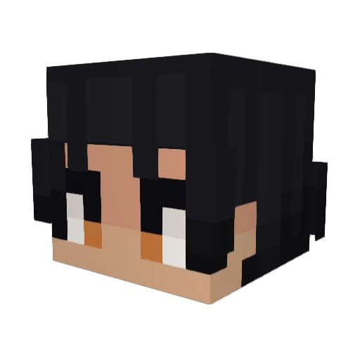 335Hyzen Minecraft avatar head, 3D render