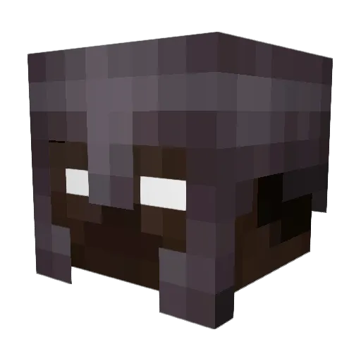337m Minecraft avatar head, 3D render
