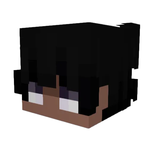 33p_pulsive_wb0 Minecraft avatar head, 3D render