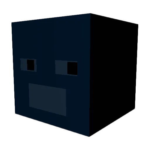 353832028149 Minecraft avatar head, 3D render
