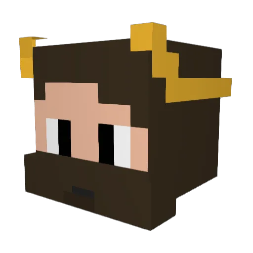 360Noscope69Swag Minecraft avatar head, 3D render