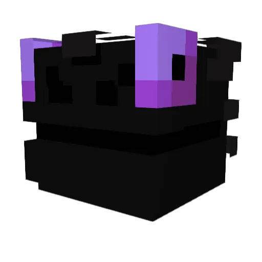 360fps_og Minecraft avatar head, 3D render