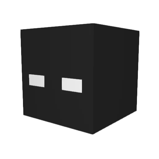 36ex Minecraft avatar head, 3D render
