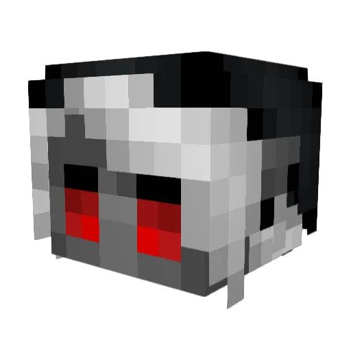 36thirtysixXXXVI Minecraft avatar head, 3D render