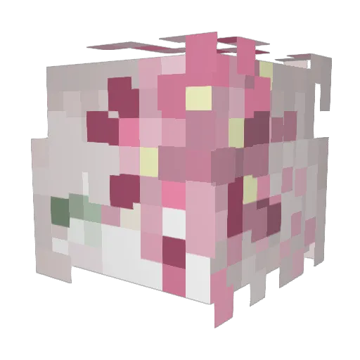 370pzau Minecraft avatar head, 3D render