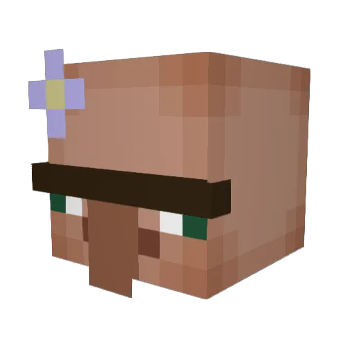 37oh_ssv Minecraft avatar head, 3D render