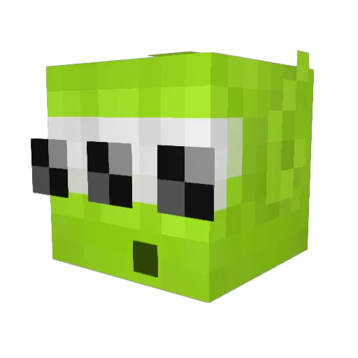 3Austin3 Minecraft avatar head, 3D render