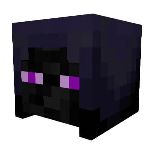 3Champ Minecraft avatar head, 3D render