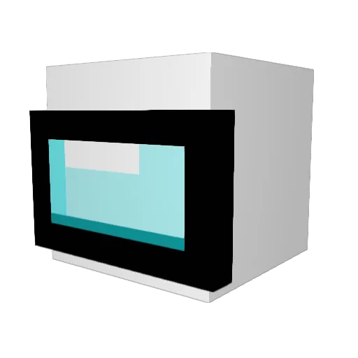 3DAE300 Minecraft avatar head, 3D render