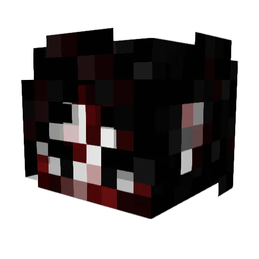 3Dmovie Minecraft avatar head, 3D render