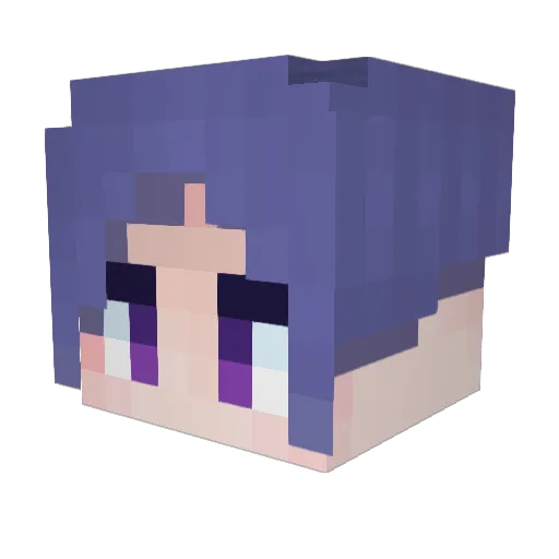 3Eandb Minecraft avatar head, 3D render