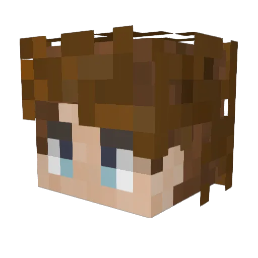Minecraft-Avatar von 3LFyyy: Kopf als 3D-Render