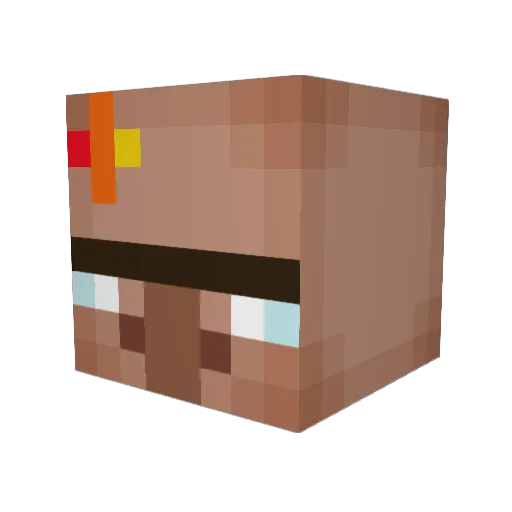 3LOGAN3 Minecraft avatar head, 3D render