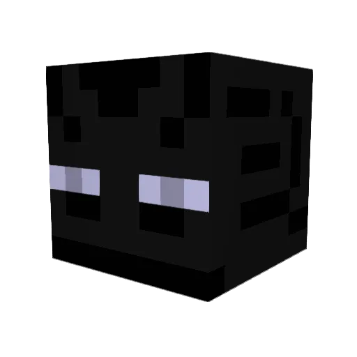 3M3R41D Minecraft avatar head, 3D render