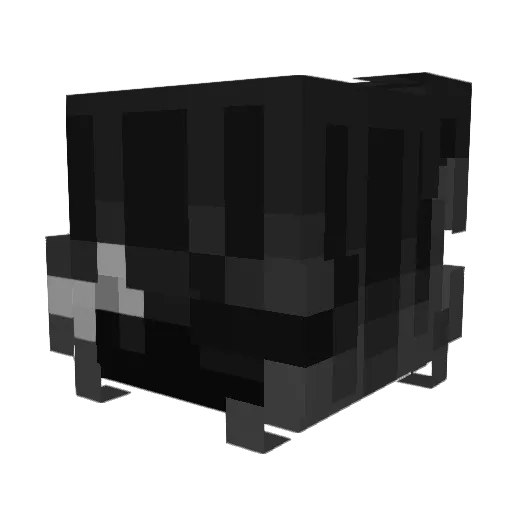 3MGXANAX Minecraft avatar head, 3D render