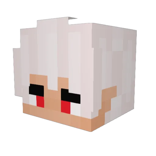 3Nz0_Gabri3L Minecraft avatar head, 3D render