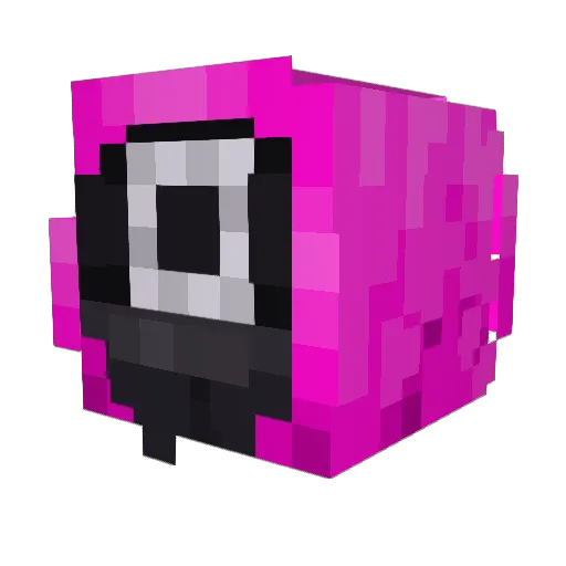 3Starzz Minecraft avatar head, 3D render