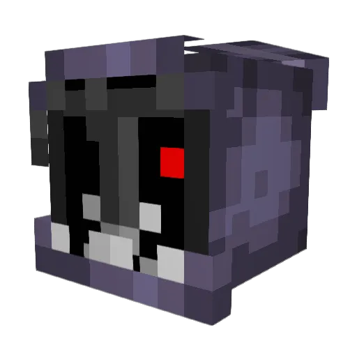3Styx Minecraft avatar head, 3D render