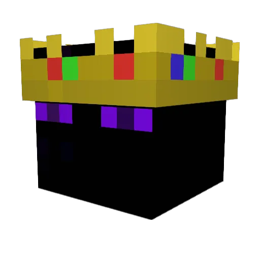 3THH1 Minecraft avatar head, 3D render
