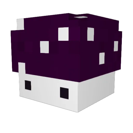 3VLTSupreme Minecraft avatar head, 3D render