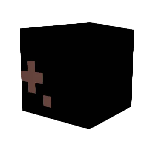 3Zeeq Minecraft avatar head, 3D render