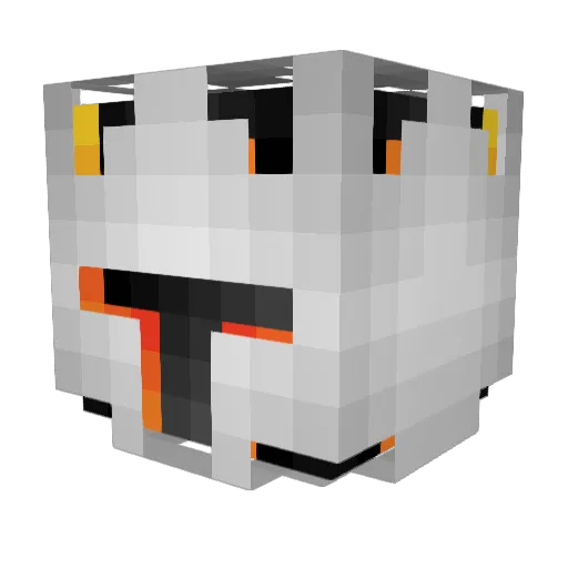 3Zozzz Minecraft avatar head, 3D render