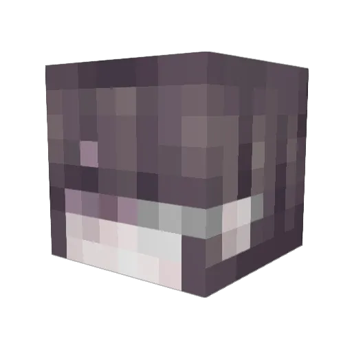 3_6z Minecraft avatar head, 3D render