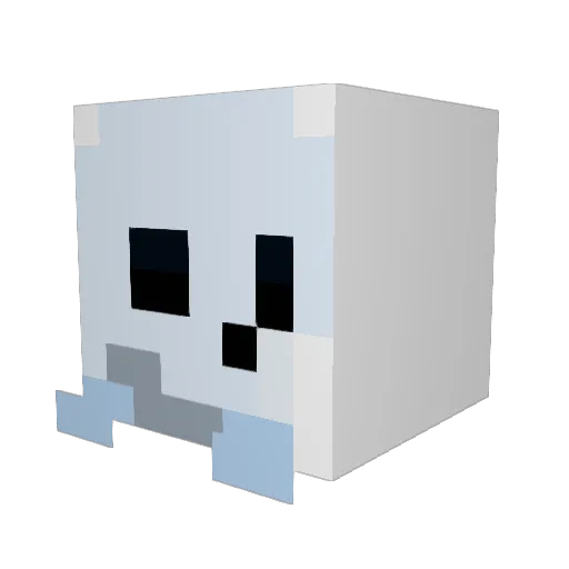 3_Nova_3 Minecraft avatar head, 3D render
