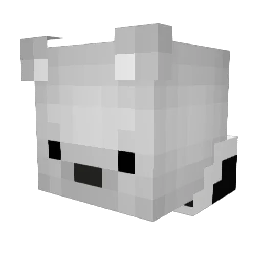 3agle123 Minecraft avatar head, 3D render