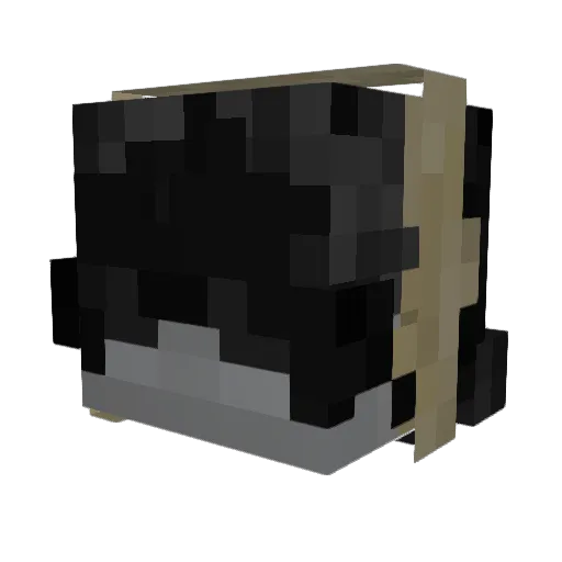 3apnea Minecraft avatar head, 3D render
