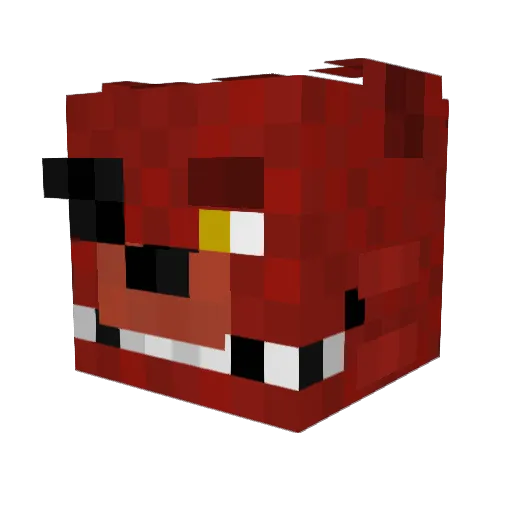 3bein Minecraft avatar head, 3D render